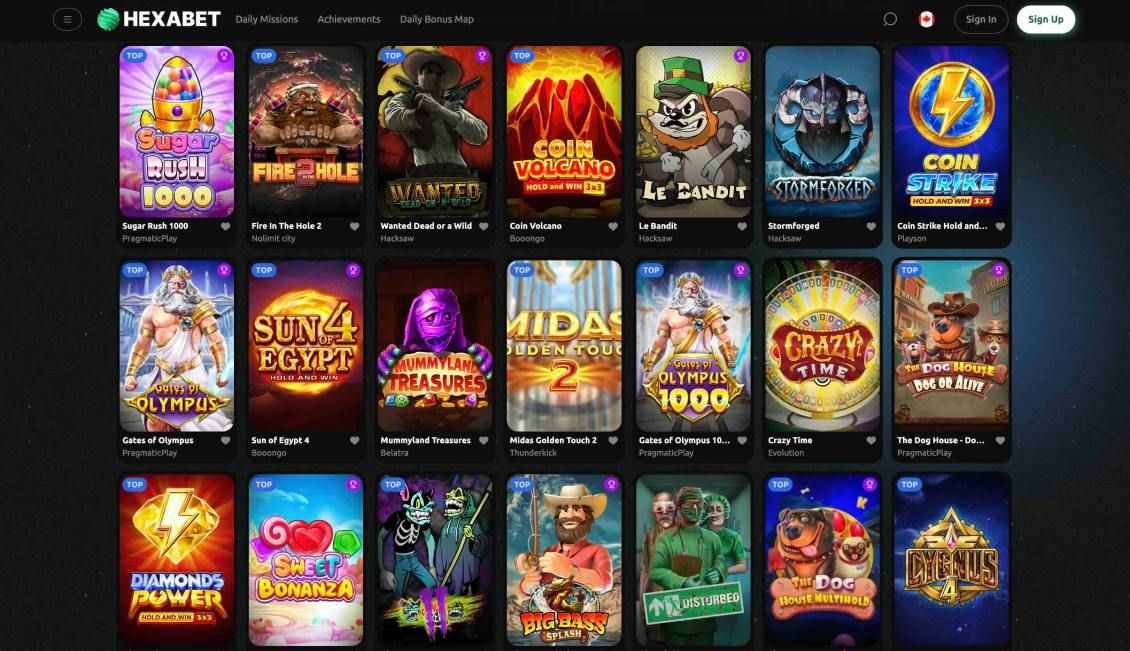 The table games section at Hexabet comprises both live dealer and RNG game options. However, there is a dedicated live casino feature for easily navigating these games. I found  <strong>over 100 table games</strong>  from prominent software providers like Games Global (Microgaming), 1x2 Gaming, BetSoft, Habanero, and Wazdan. As I explored this category, I discovered a broad variety of games for roulette, blackjack, baccarat, craps, and various forms of casino poker, including Caribbean Stud.