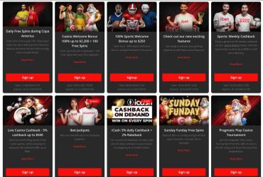 iBet Casino - promotions