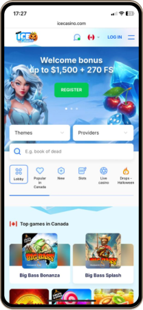 1. A diverse array of games, which includes options with live dealers