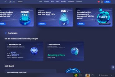 Legzo Casino - promotions