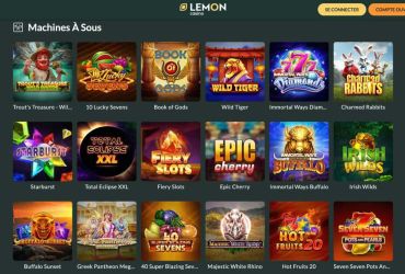 Lemon Casino - jeux