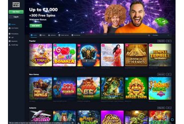 LuckyWins - home page