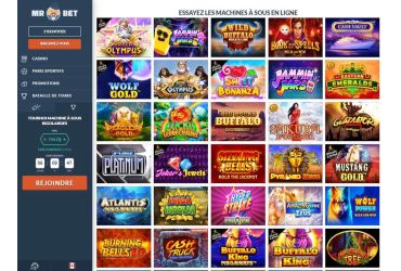 MrBet casino - Jeux