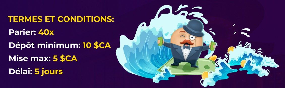 Termes et conditions de MrBet Casino