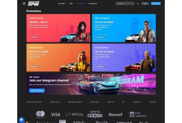 Need For Spin - promotions