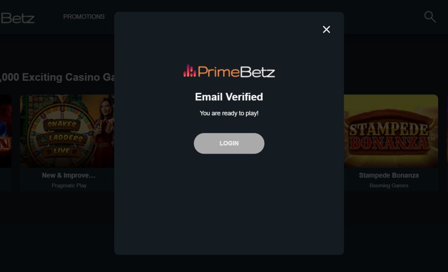 A complete list of available games at PrimeBetz Casino.