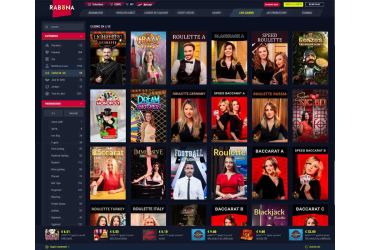 Casino Rabona – Accès au casino en direct
