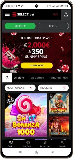 Over 80 live dealer games, including offerings from Pragmatic