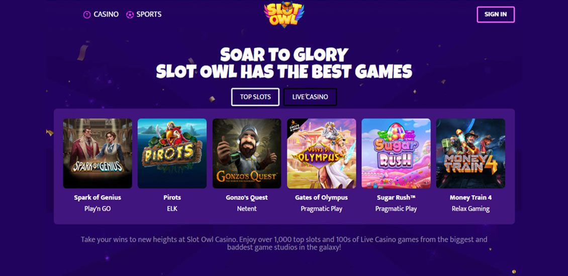 Screenshot representing the fourth step of the SlotOwl Casino registration.