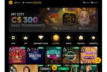 Slots City - Jeux en direct