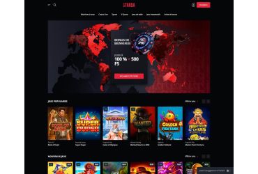 Starda casino - Page d'accueil
