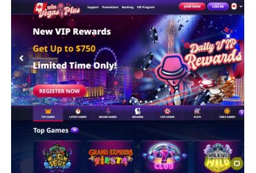 VegasPlus – main page