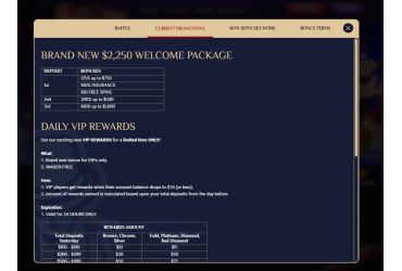VegasPlus – promotion page