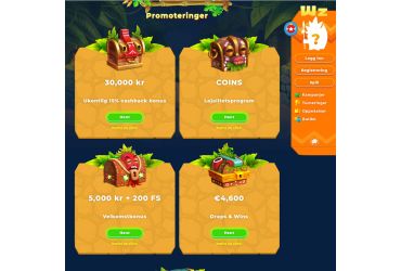 Wazamba-page promotionnelle