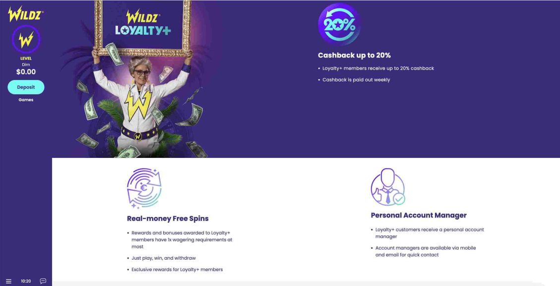 Wildz - Loyalty Special Offer