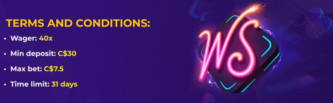 Conditions of Play at Winspirit Casino