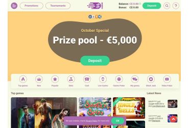 Yoyo – Page principale