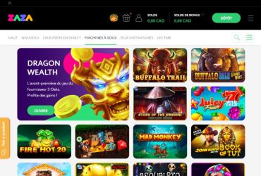 Zaza casino - jeux