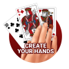 Poker cards in hand