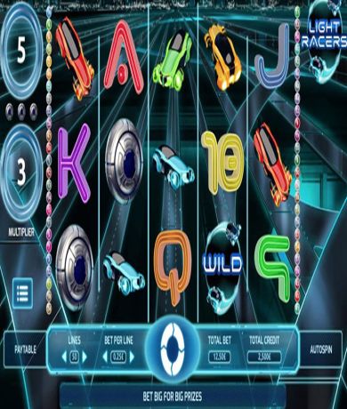 Jouez gratuitement dès maintenant à la machine à sous Light Racers de The Games Company sur Casino Canada.