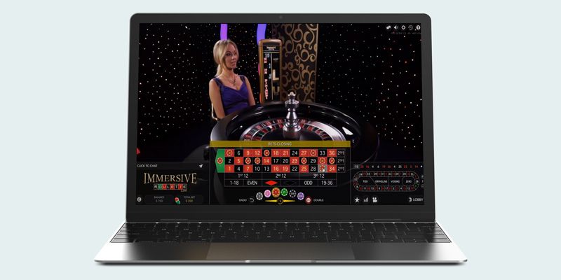 La roulette avec croupier en direct