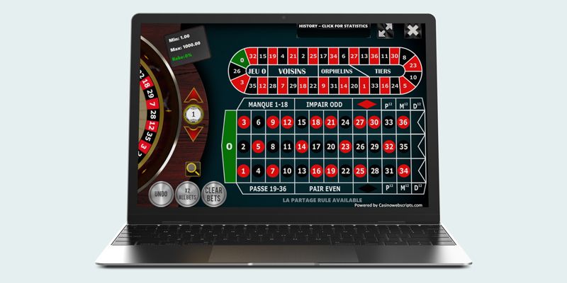 La roulette avec croupier en direct