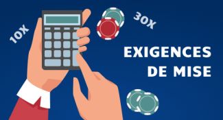 Comment déchiffrer et répondre aux exigences de mise d'un casino