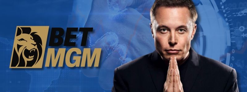 Elon Musk and BetMGM icon