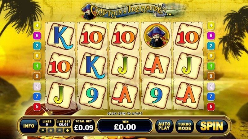 Captains Treasure slot