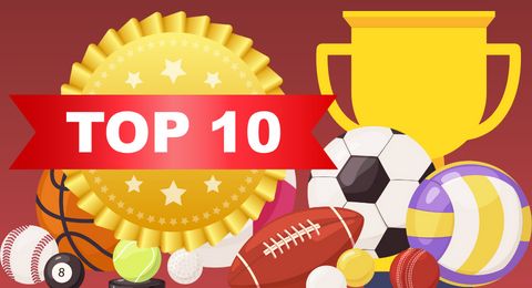 Exploring the 10 most remarkable comebacks in sports, featuring various athletic gear alongside the honored trophy.