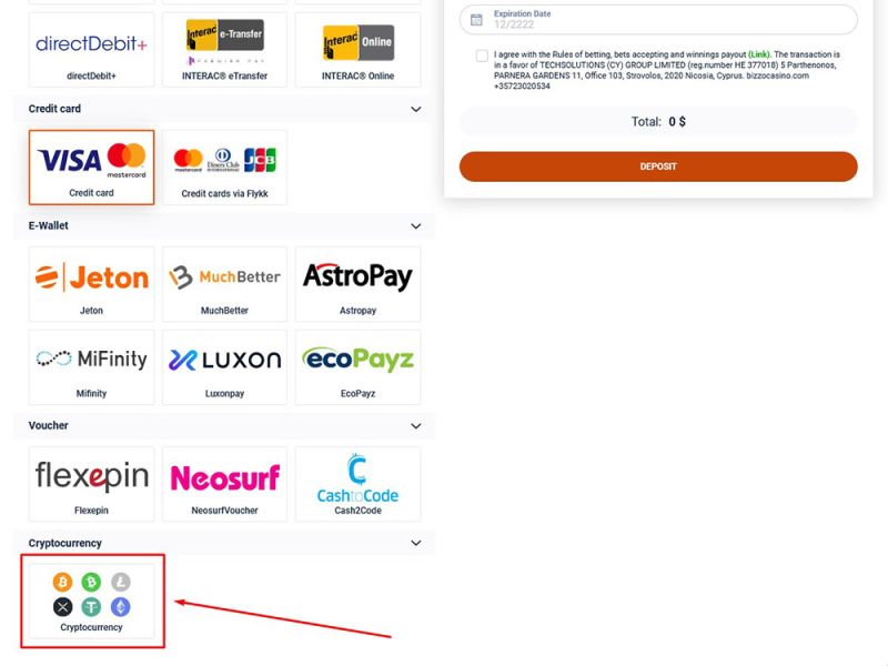 Cryptocurrency column