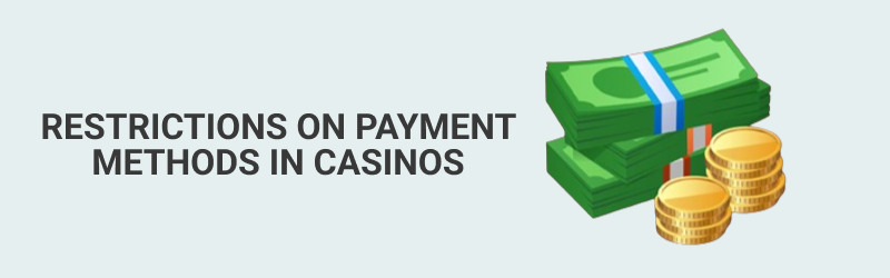 Payment restrictions across Canada.