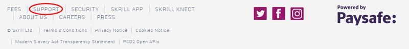 skrill support