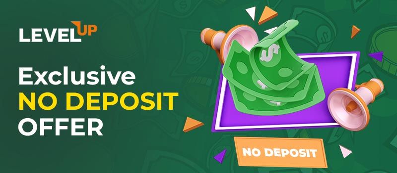 levelup casino promotion banner