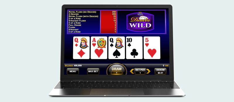 free online deuces wild video poker
