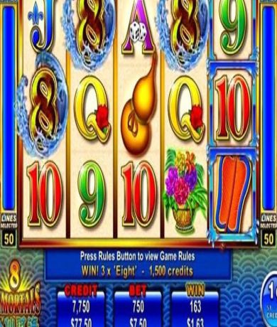 Essayez la machine à sous 8 Immortals d'Ainsworth dès maintenant, gratuitement sur Casino Canada.
