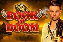 book of doom slot logo