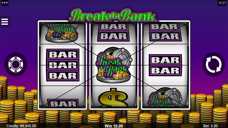 Break da Bank Wild Symbols