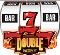 Symbol for hot shot progressive double jackpot