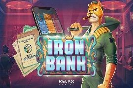 Iron Bank Slot Logo