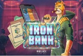 Iron Bank Slot Logo