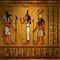 rise of ra symbol papyrus with pharaohs