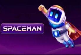 Spaceman slot logo