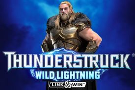 Thunderstruck Wild Lightning Online Slot Emblem