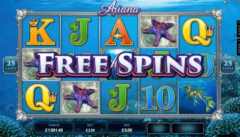 Arian online slot preview