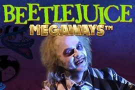 Logo de la machine à sous Beetlejuice Megaways par Barcrest.