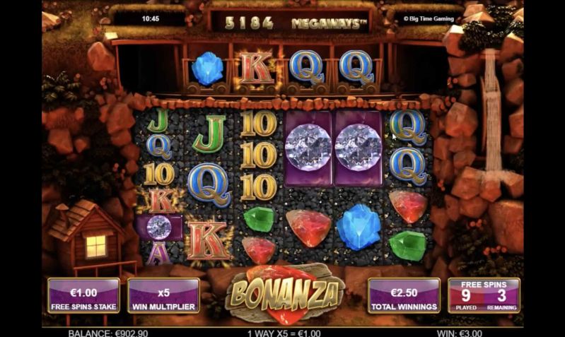 Bonanza Megaways Free Spin Mode