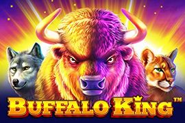buffalo king slot logo