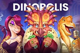 Dinopolis Online Slot Logo
