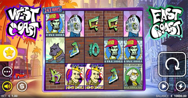Preview of East Coast vs West Coast Slot